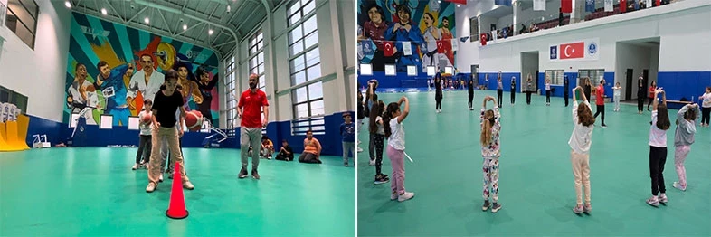 Büyükşehir’in spor okullarıyla sağlıklı nesillere