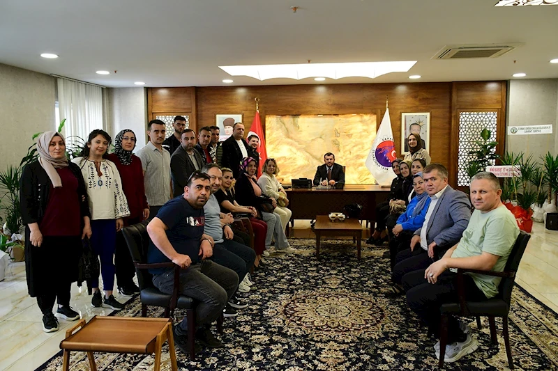 Karabük Ağız ve Diş Sağlığı Hastanesi Personellerinden Belediye Başkanımız Özkan Çetinkaya’ya Ziyaret