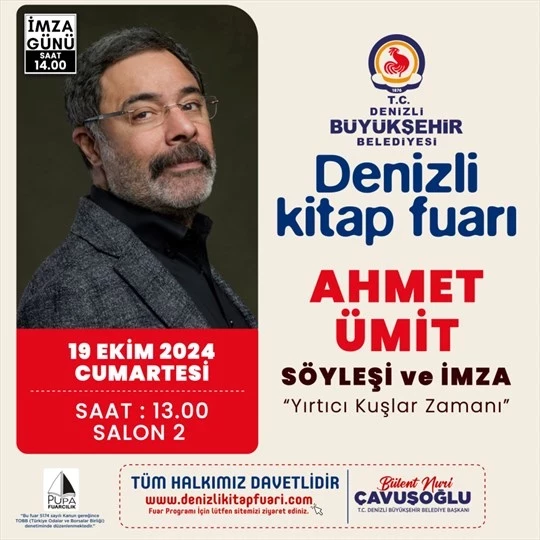 Denizli Kitap Fuarı, 18 Ekim’de kapılarını açıyor