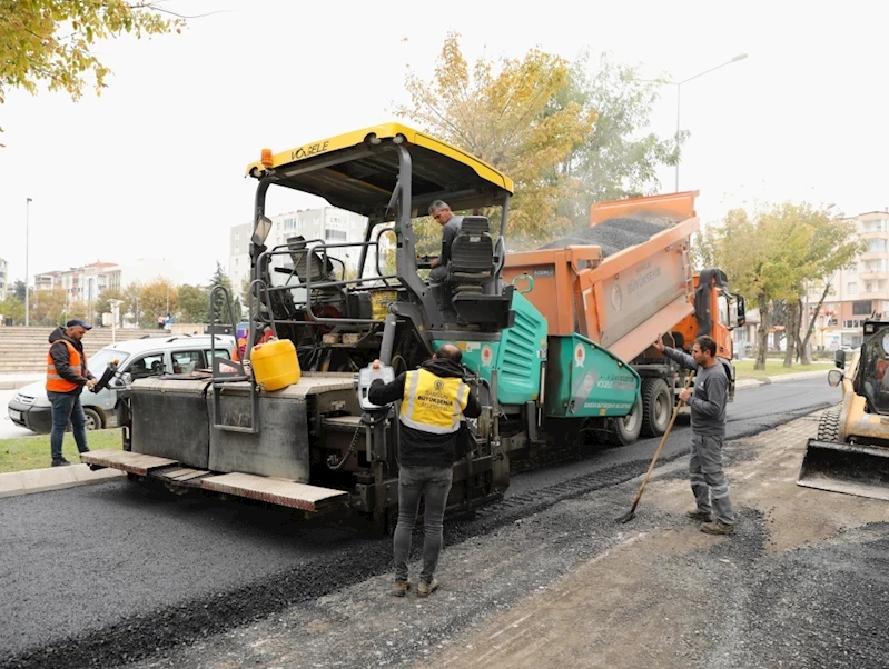 Büyükşehir’in Bafra’daki altyapı ve üstyapı çalışmaları sürüyor