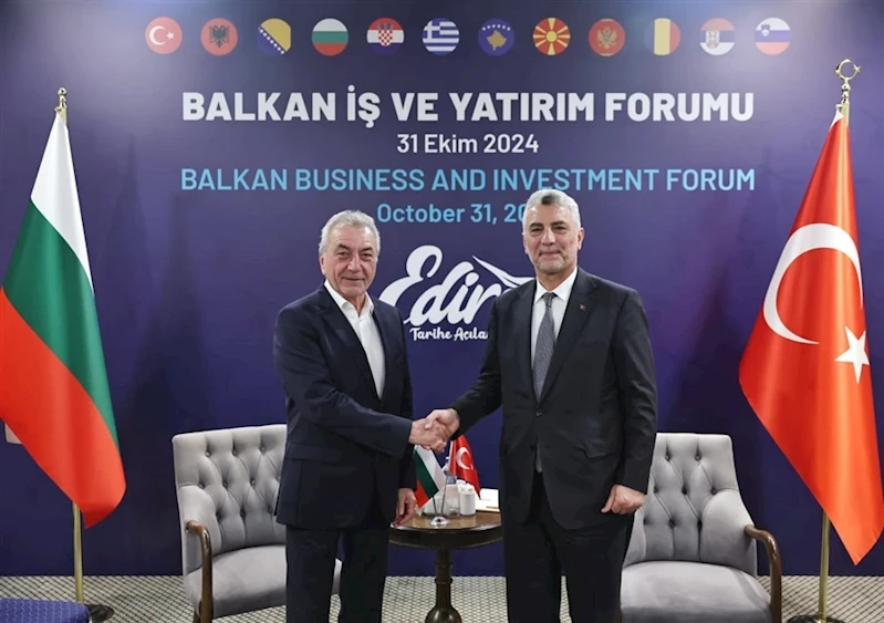 Ticaret Bakanı Ömer Bakan Bolat, Bulgaristan Yenilik ve Büyüme Bakanı Karadimov ile Görüştü