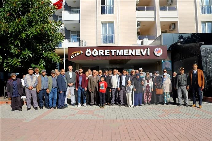 ALANYA BELEDİYESİ’NDEN YAŞLI VATANDAŞLARA TARİH VE DOĞA GEZİSİ