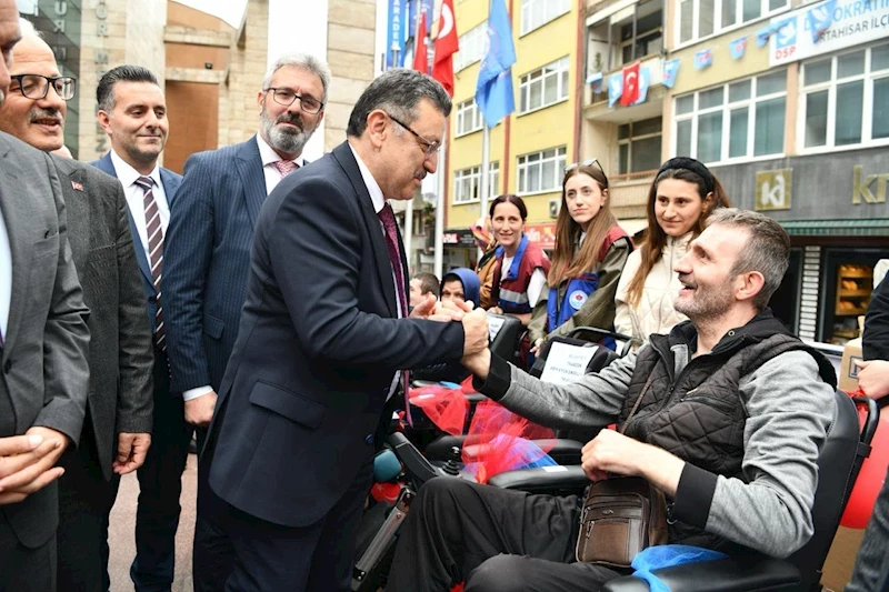 TRABZON’DA YARDIM ELİ ENGELLİLERE ULAŞTI