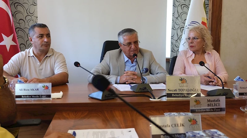 Kemer Belediyesi Temmuz ayı meclisi gerçekleştirildi
