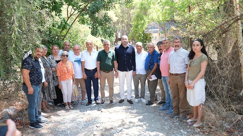 Kındılçeşme’nin halka açılması için basın açıklaması yapıldı