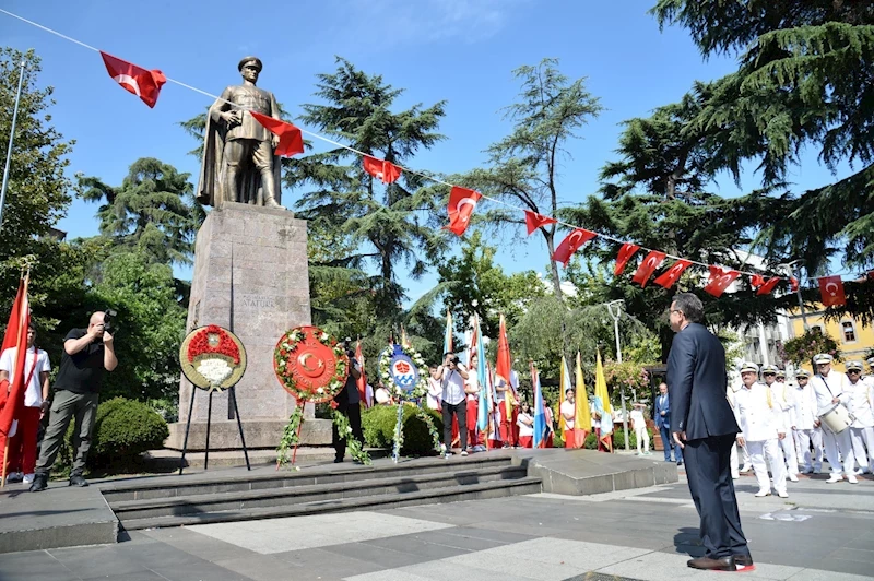 ATATÜRK’ÜN TRABZON’A İLK GELİŞİNİN 100. YILI COŞKUYLA KUTLANDI