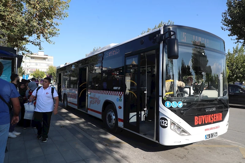 Büyükşehir’in ücretsiz ve indirimli tarifesine öğrencilerden yoğun ilgi