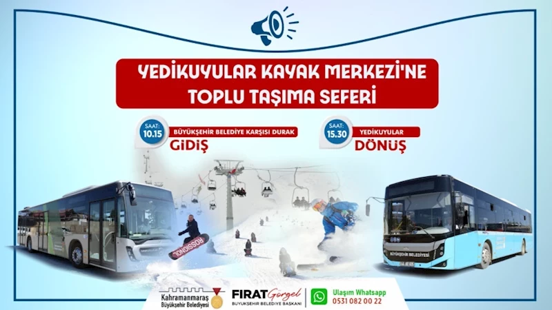 Yedikuyular’a Haftanın Her Günü Toplu Taşıma Seferleri Düzenleniyor!