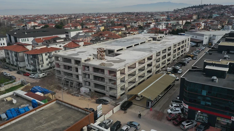 Büyükşehir Sağlık Kampüsü’ne 530 araçlık otopark kazandırıyor: İşte projenin son durumu