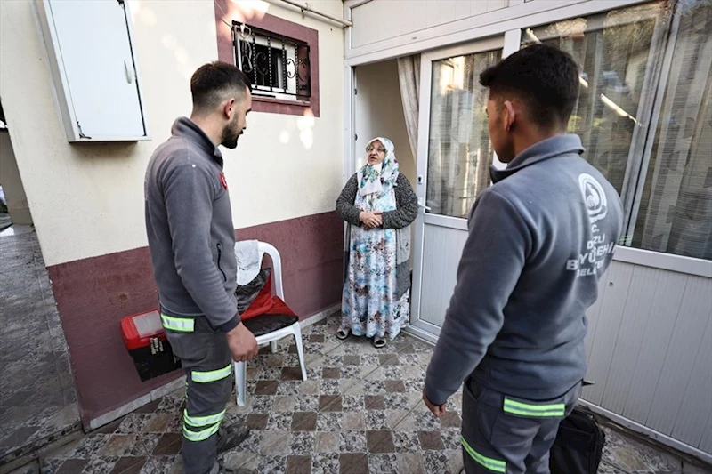 Denizli Büyükşehir’in ücretsiz tamirat desteği ile yüzler gülüyor