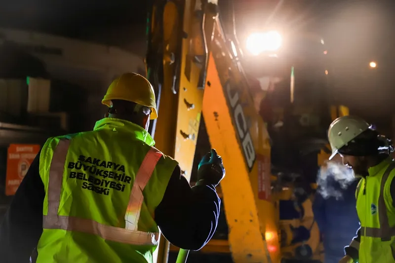 SASKİ, kuvvetli yağış uyarısına karşı 270 personel ve 92 araçla sahada