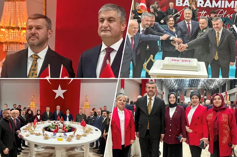 Karabük Belediye Başkanı Çetinkaya Cumhuriyet Bayramı Resepsiyonu