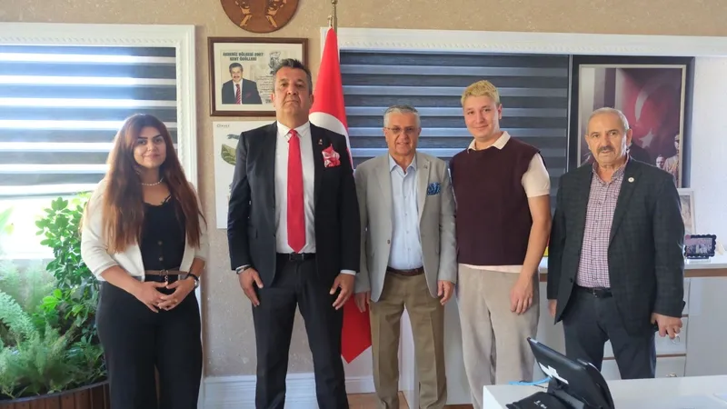 Zafer Partisi Temsilcileri Kemer Belediye Başkanı