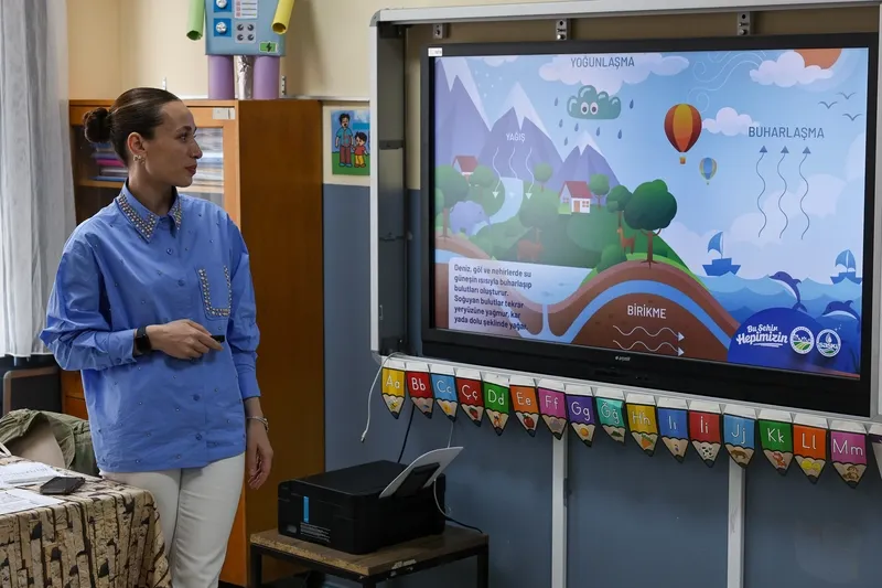 SASKİ, Minik Öğrencilere Su Tasarrufu Bilinci Aşılıyor