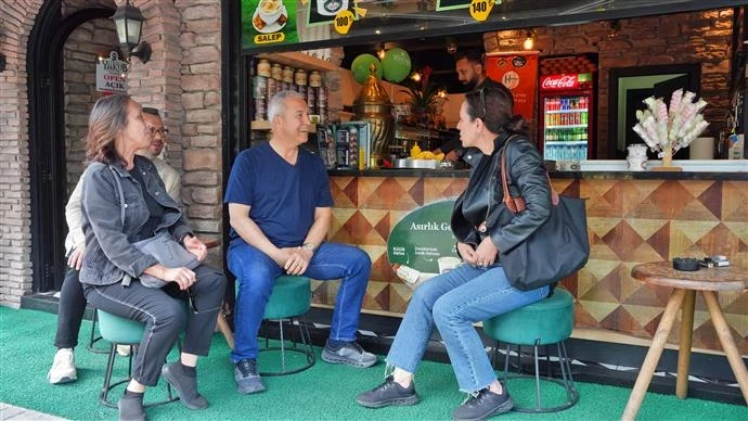 BAŞKAN ÖZÇELİK’TEN ESNAFLARA ZİYARET