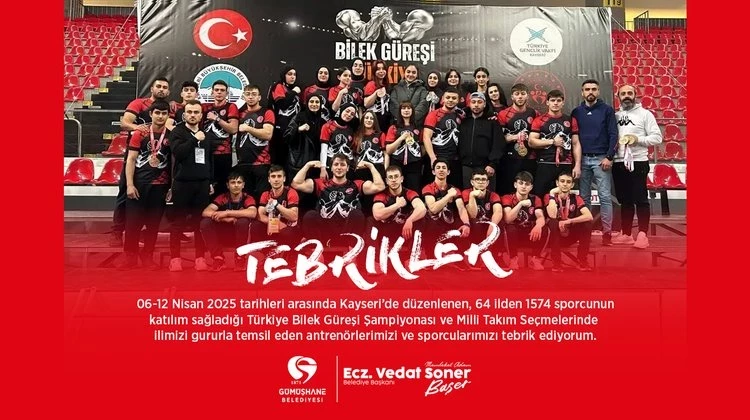 BAŞKANIMIZ, 06-12 NİSAN 2025 TARİHLERİNDE İLİMİZİ BAŞARIYLA TEMSİL EDEN SPORCULARIMIZI TEBRİK ETTİ