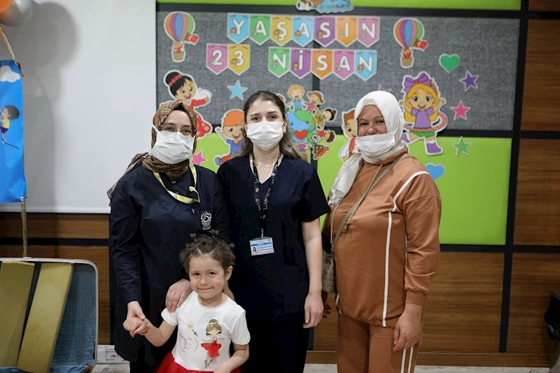 Minik kahramanlara Büyükşehir’den anlamlı ziyaret