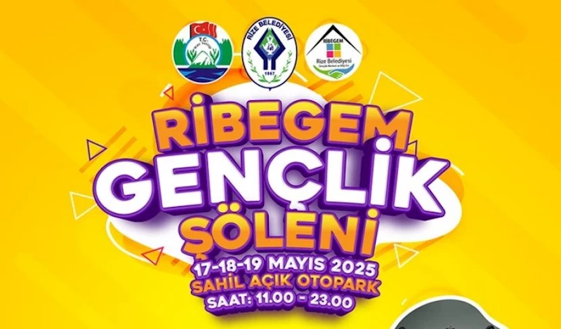 RİZE’DE GENÇLİK COŞKUSU: RİBEGEM GENÇLİK ŞÖLENİ BAŞLIYOR