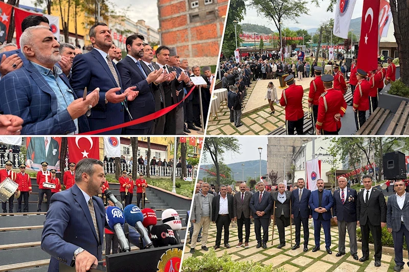 Şehitler Parkı’nın Açılışı Gerçekleştirildi