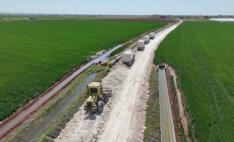 BÜYÜKŞEHİR, KARAYOLLARI STANDARTLARINDA YOL YAPIYOR