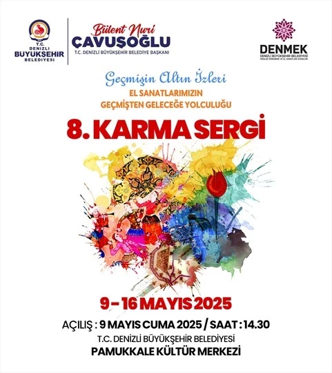 Denizli Büyükşehir’den ‘Geçmişin Altın İzleri El Sanatları Sergisi’