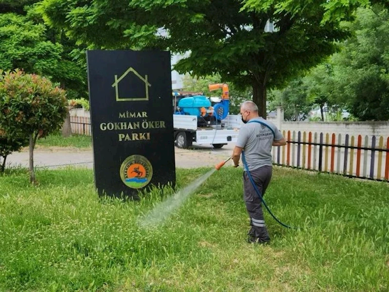 BÜYÜKŞEHİR’DEN KENE VAKALARINA KARŞI İLAÇLAMA