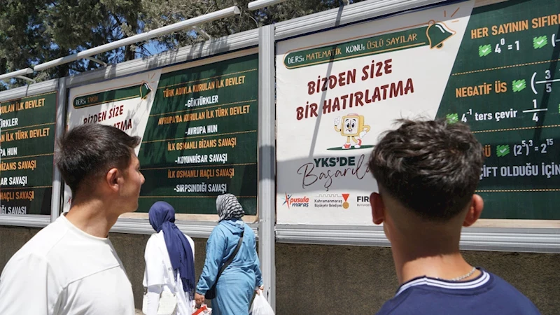 Üniversite Adaylarının Son Tekrarı Şehrin Sokaklarında!