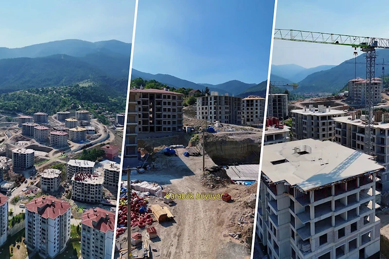 Soğuksu Mahallesi’nde Yükselen 3. Etap TOKİ Projesi ile Karabük’e 866 Yeni Konut Kazandırıyoruz