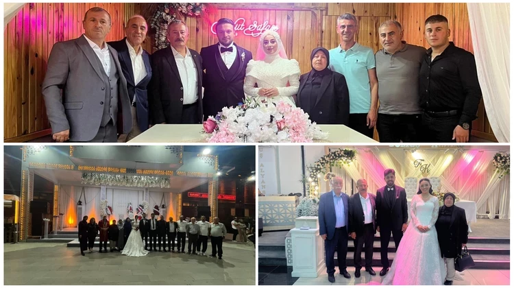 BELEDİYE BAŞKAN VEKİLİMİZ HATİCE IŞIK GÜRÇINAR DÜĞÜN MERASİMLERİNE KATILDI