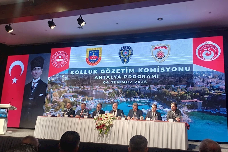 Kolluk Gözetim Komisyonu toplandı