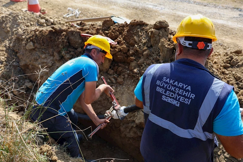 Erenler’in 4 mahallesinde 12 kilometrelik yeni hat tamamladı: Kesintisiz içme suyu sağlayacak