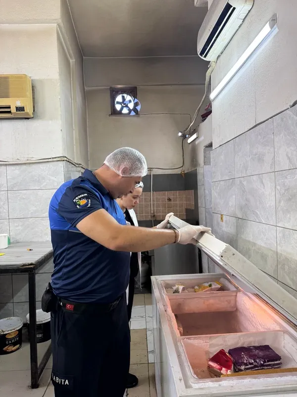 Zabıtadan fırınlarda denetim